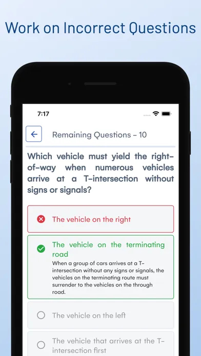 Zrzuty ekranu Ohio BMV Driver Permit Test