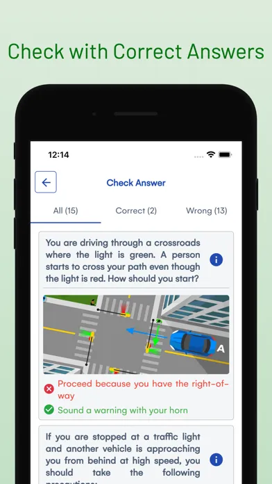 RI DMV Drivers Permit Test应用截图