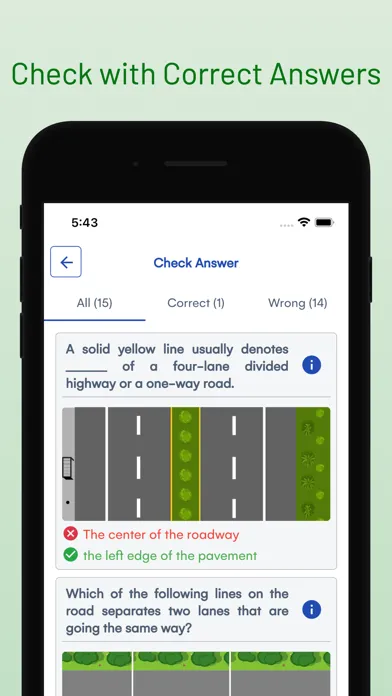 Texas DMV Drivers Permit Test Ekran Görüntüleri