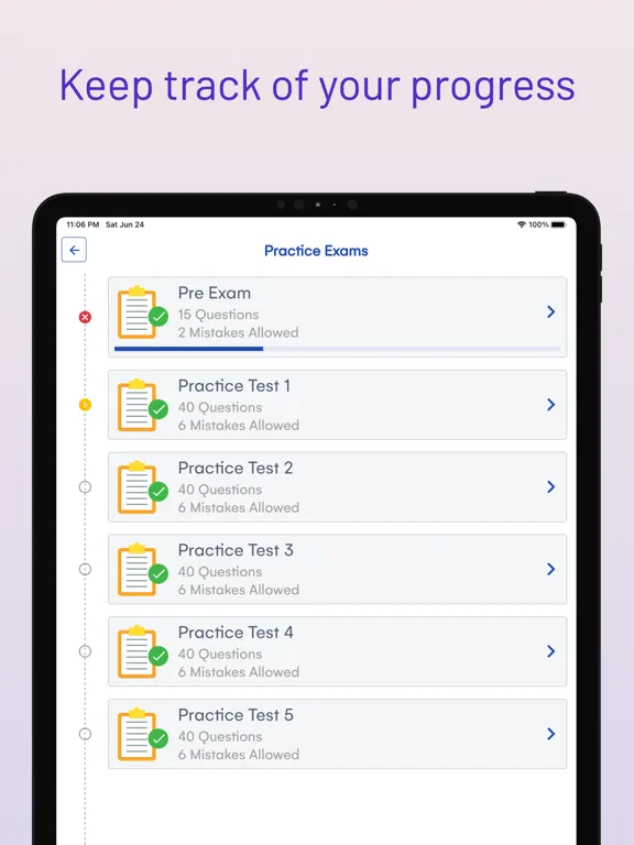 Captures d'écran de Virginia DMV Driver Test Prep iPad 