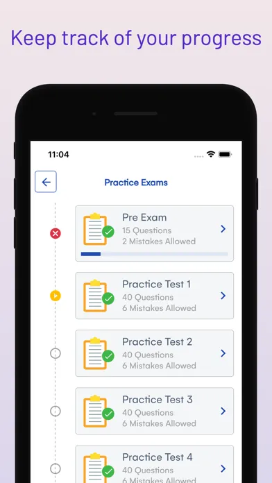 Captures d'écran de Virginia DMV Driver Test Prep