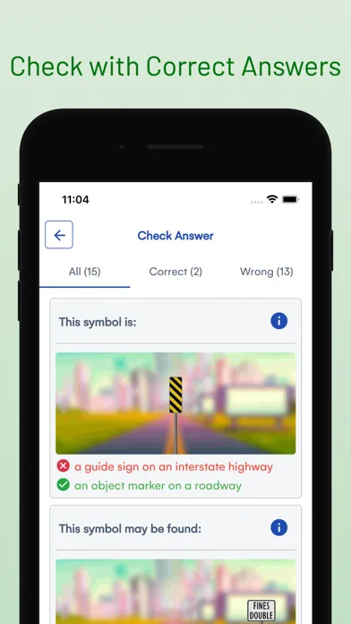 Captures d'écran de Virginia DMV Driver Test Prep