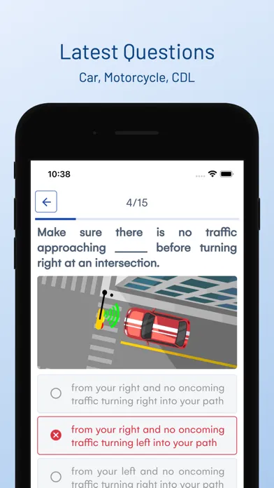 WV DMV Drivers Permit Test Ekran Görüntüleri