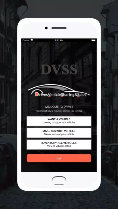 Capturas de pantalla de Drives Vehicle Sharing & Sales