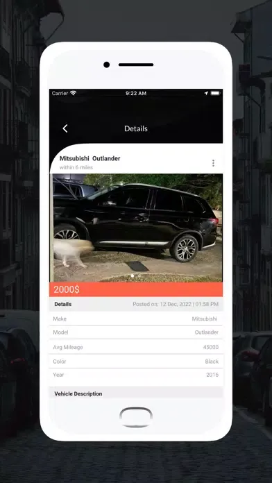 Capturas de pantalla de Drives Vehicle Sharing & Sales