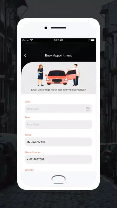 Capturas de pantalla de Drives Vehicle Sharing & Sales