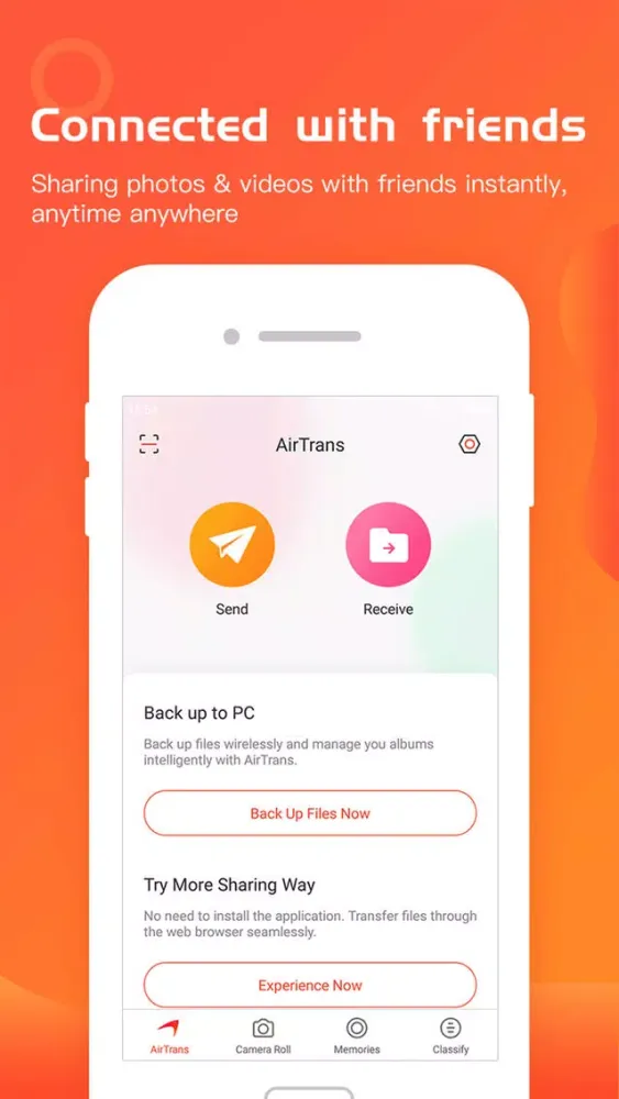 Ảnh chụp màn hình của AirTrans - Transfer & sharing