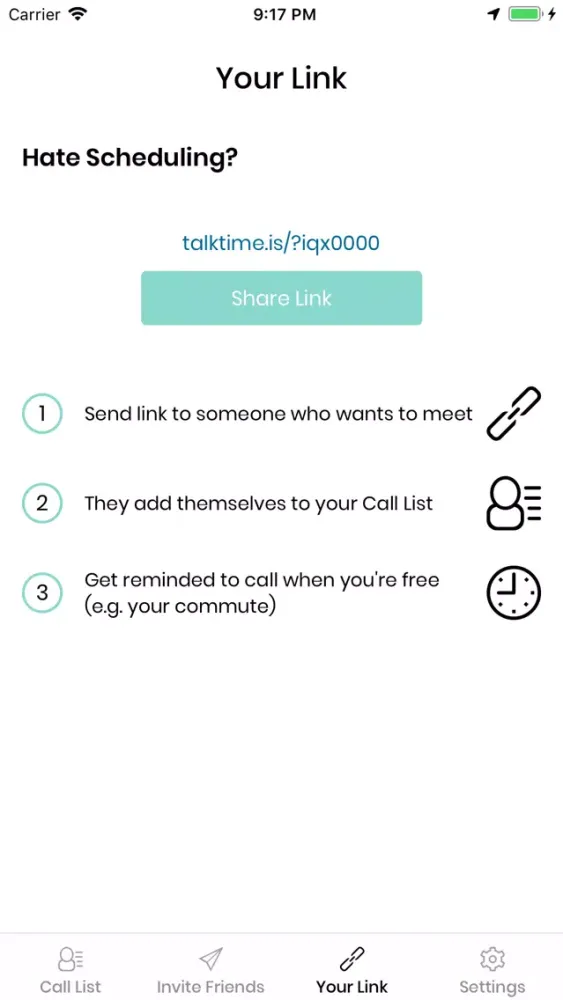 TalkTime App应用截图