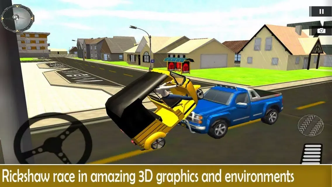 Driver Rikshaw City Sim Ekran Görüntüleri