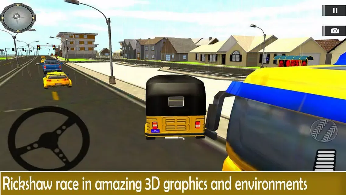 Driver Rikshaw City Sim Ekran Görüntüleri