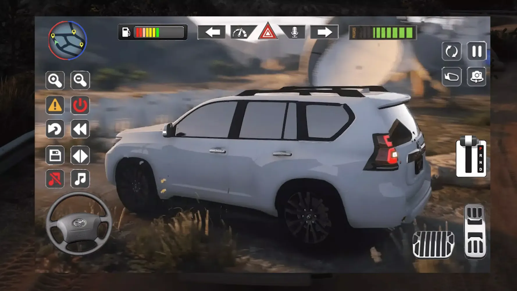 Toyota Land Cruiser Offroad 스크린샷