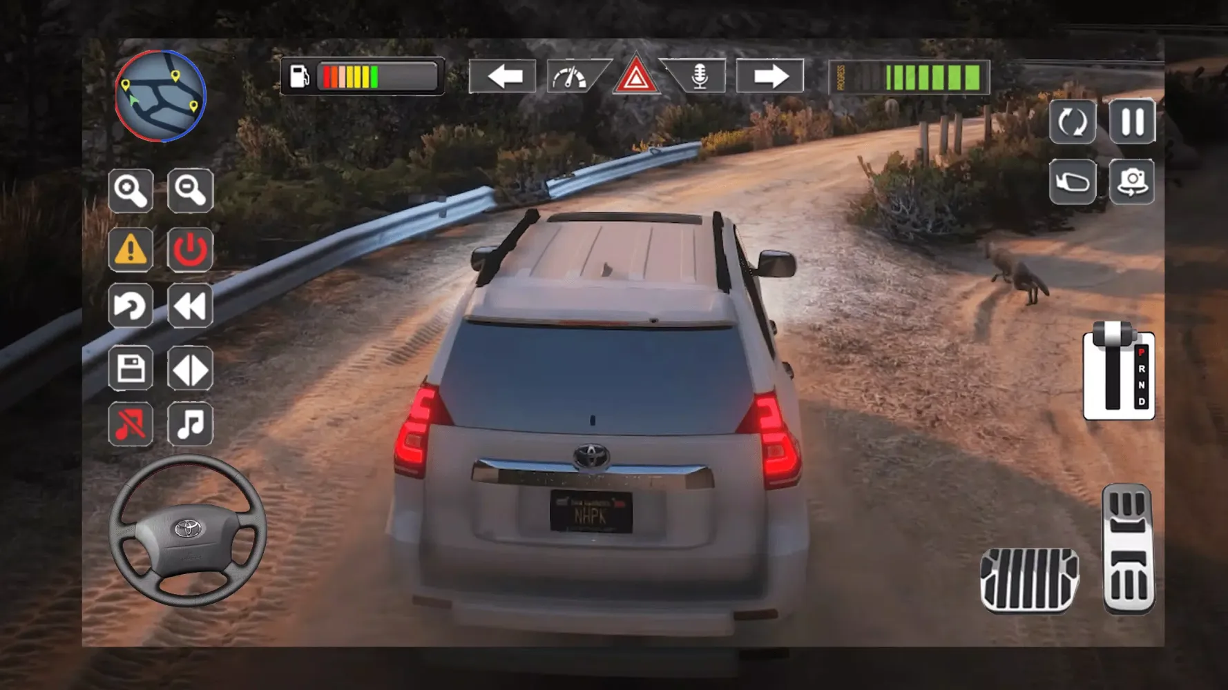 Toyota Land Cruiser Offroad 스크린샷