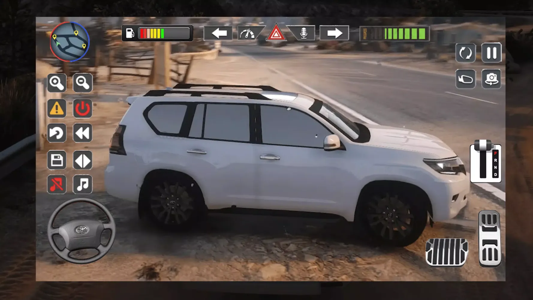 Toyota Land Cruiser Offroad 스크린샷