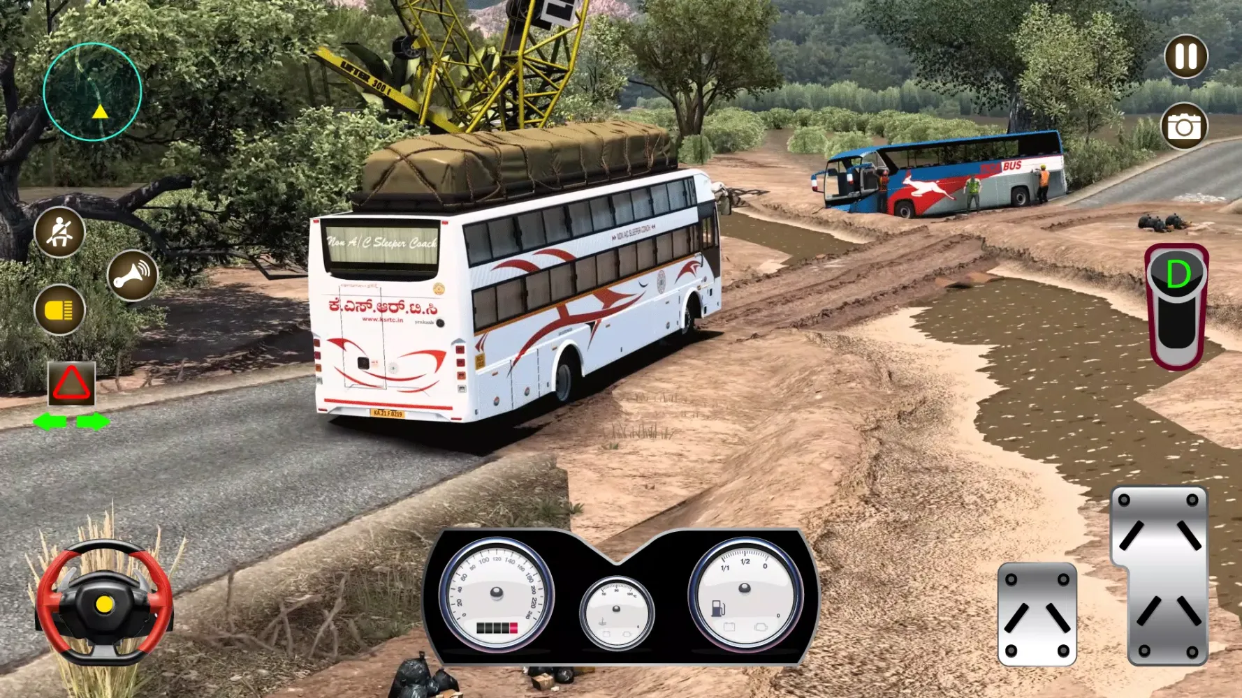 Offroad Bus Driving: Bus Games Screenshots