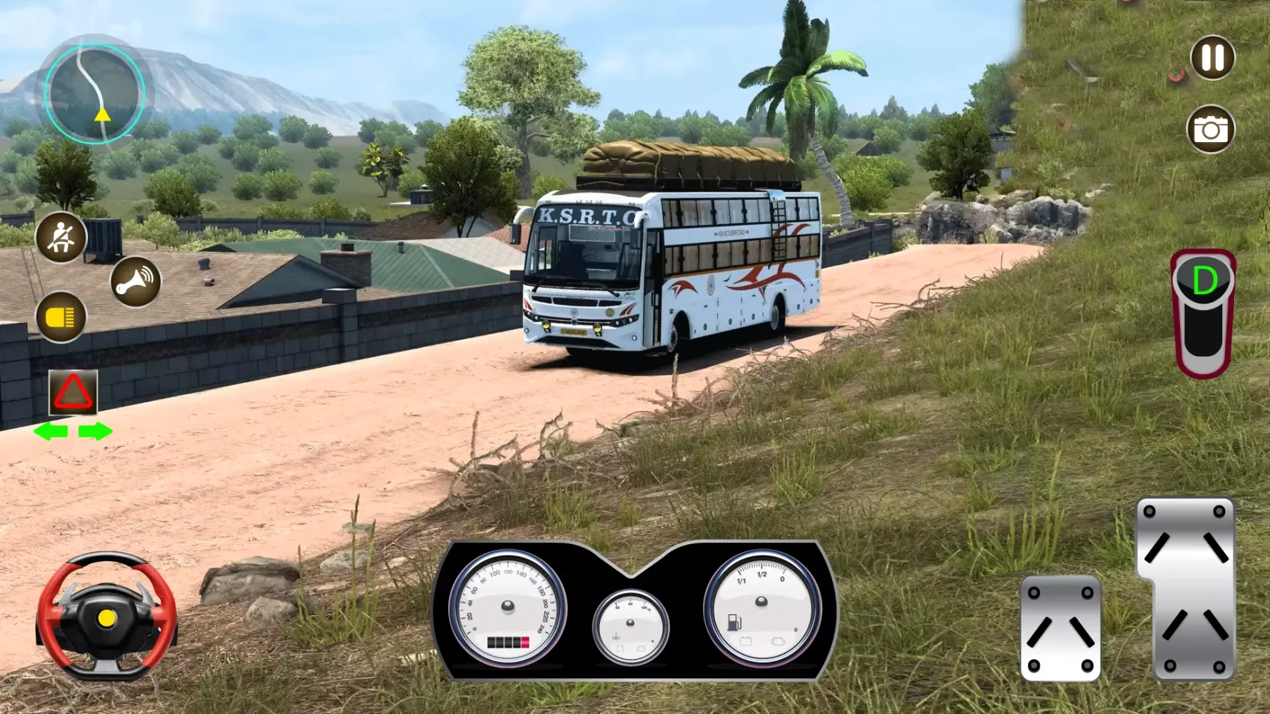 Offroad Bus Driving: Bus Games Screenshots