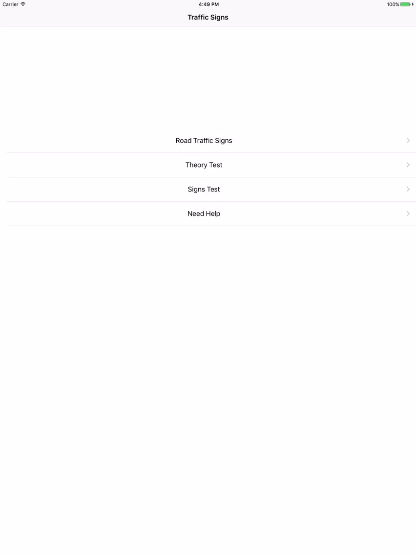 Driving Theory Test For Finland iPad 应用截图