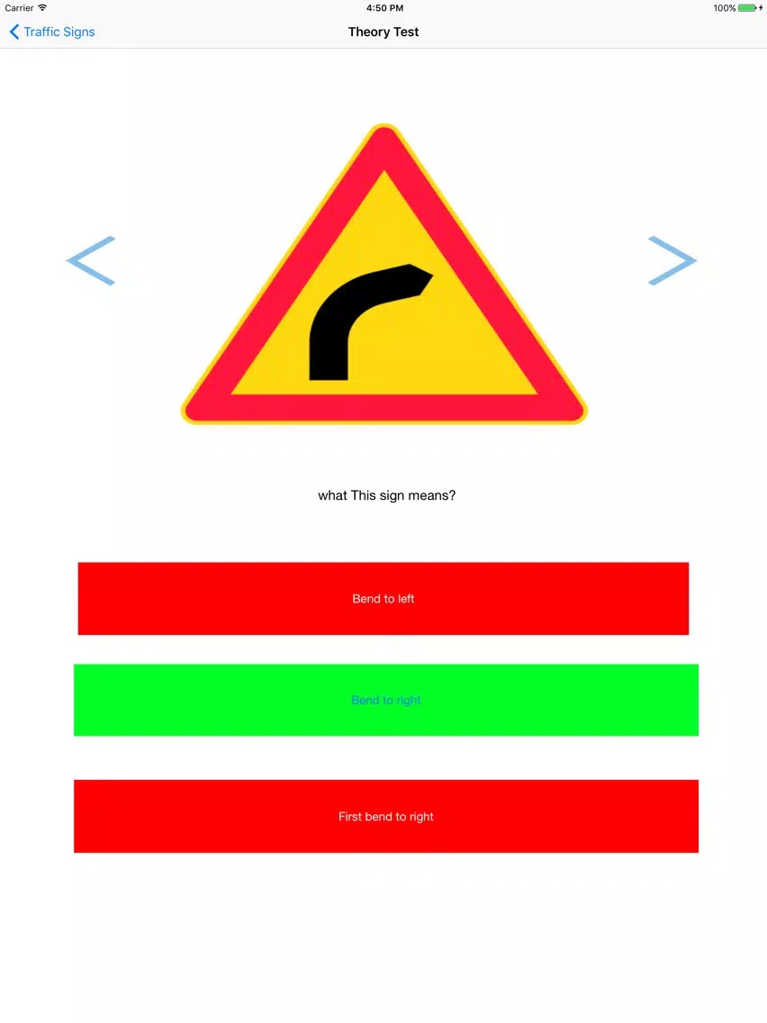 Driving Theory Test For Finland iPad 应用截图