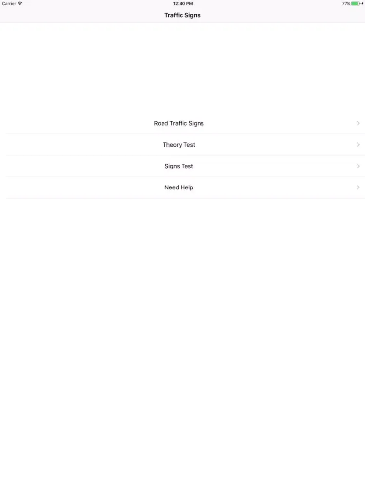 Скриншоты Driving Theory Test For Greece iPad 