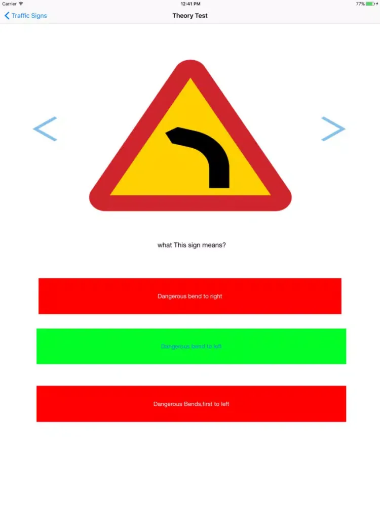 Скриншоты Driving Theory Test For Greece iPad 