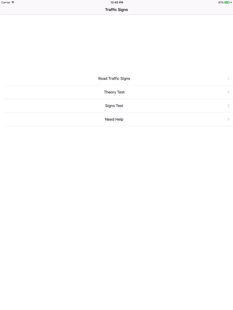 Driving Theory Test For Indoneisa iPad 应用截图