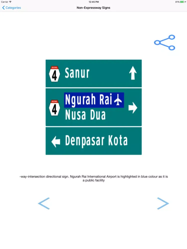 Driving Theory Test For Indoneisa iPad 应用截图