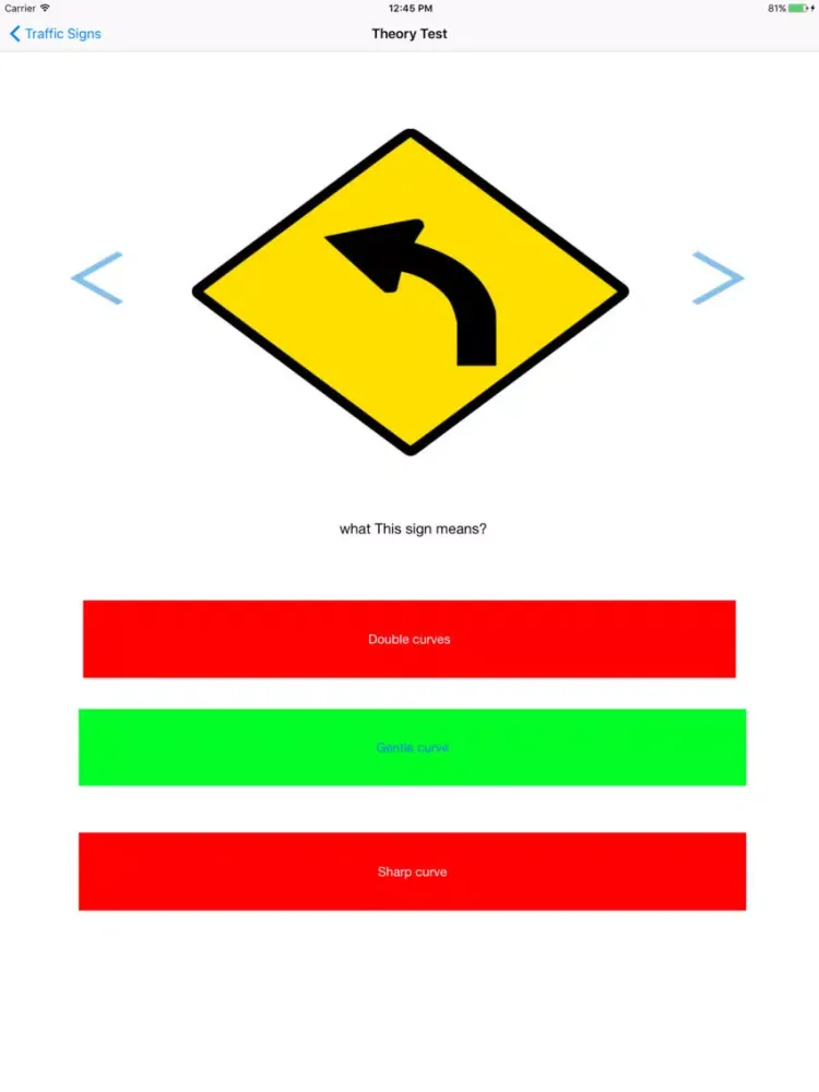 Driving Theory Test For Indoneisa iPad 应用截图
