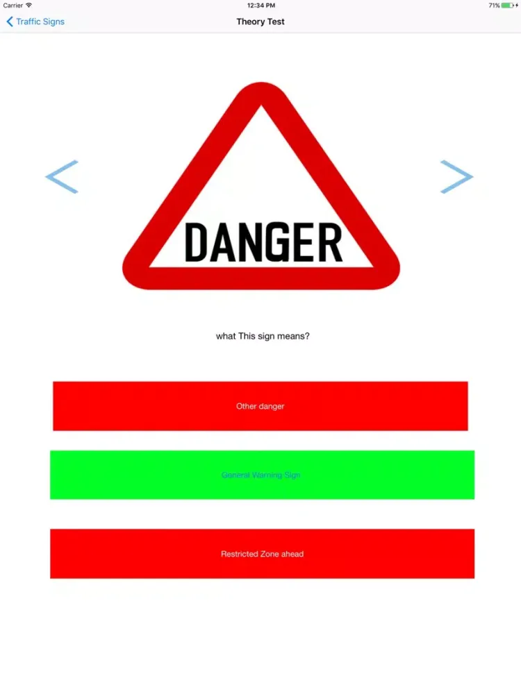 Driving Theory Test For SingaPore iPad 应用截图
