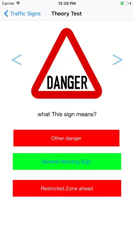 Driving Theory Test For SingaPore应用截图