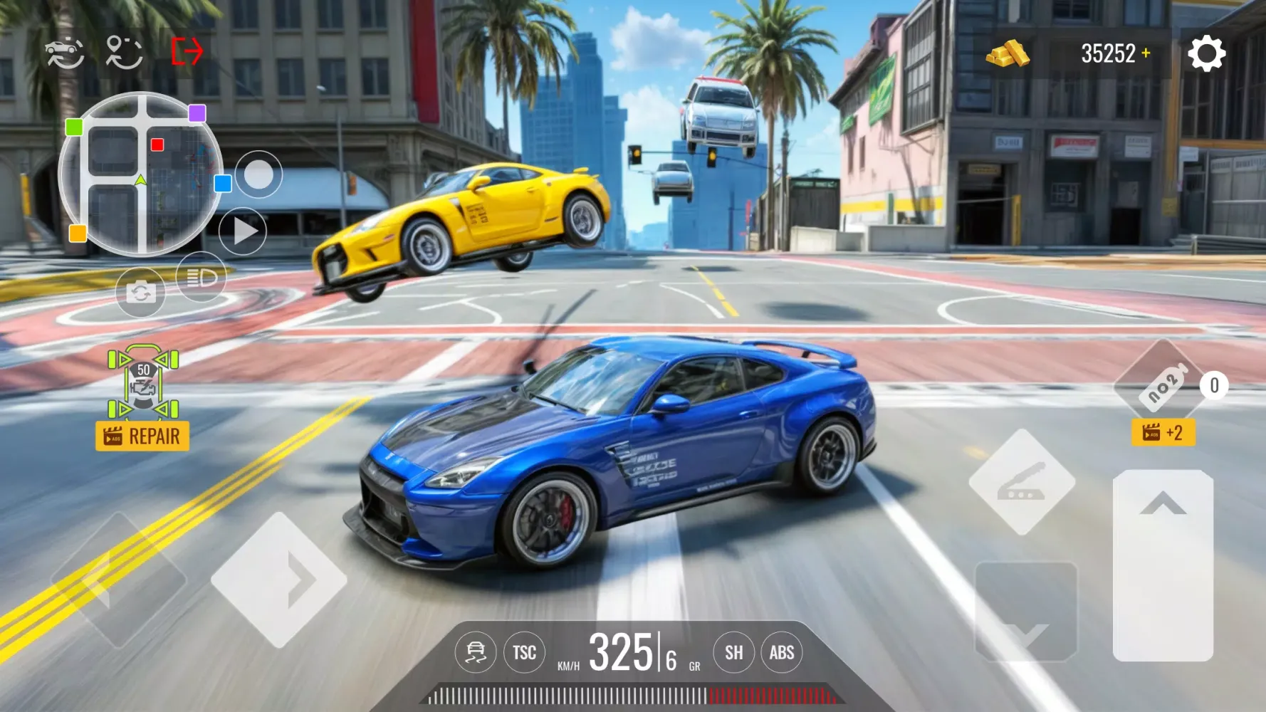 Capturas de tela do Real Car Racing