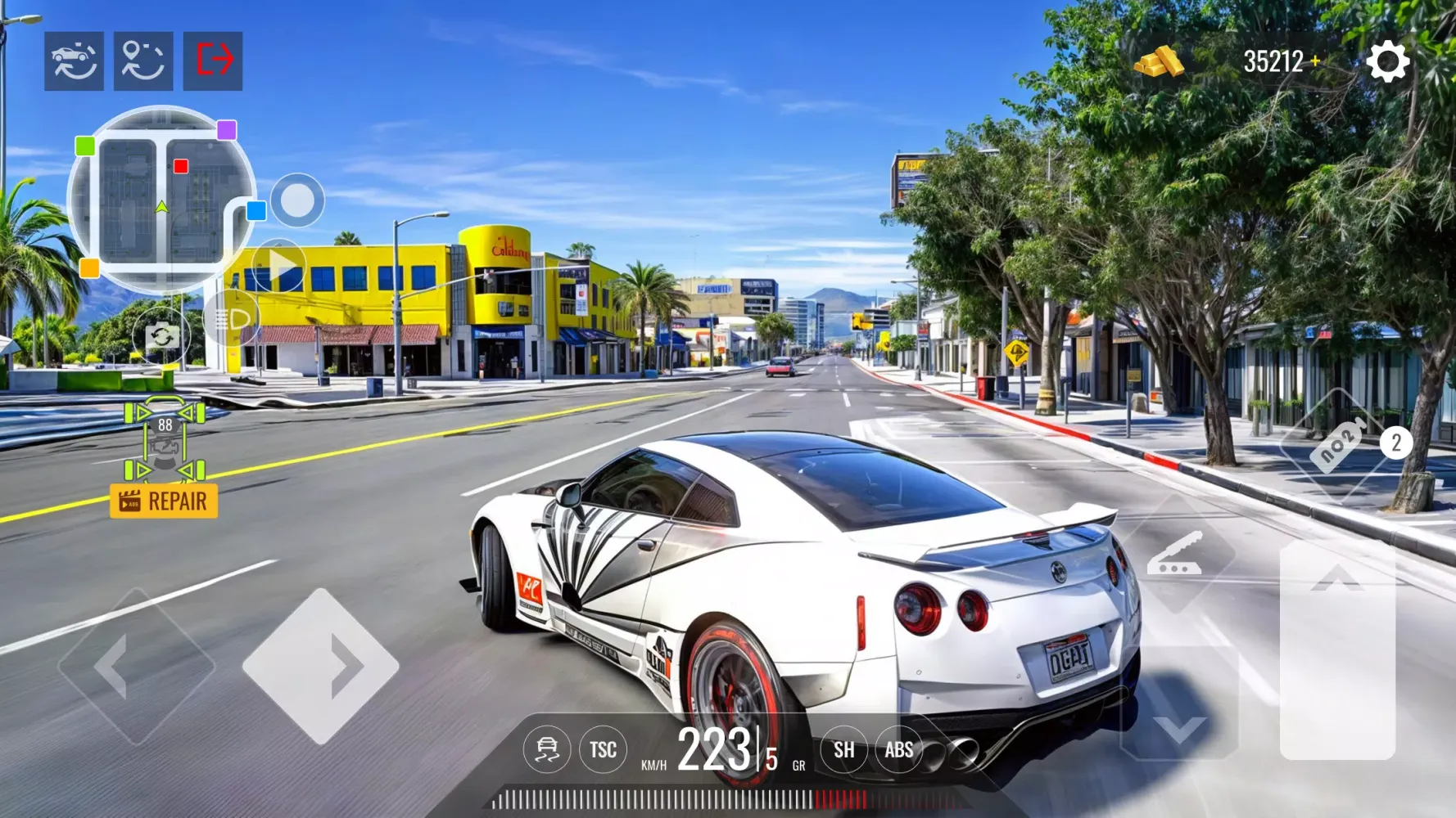 Capturas de tela do Real Car Racing