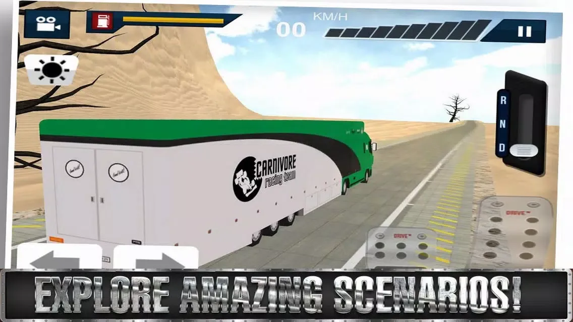 Capturas de tela do Model Heavy Truck 3D