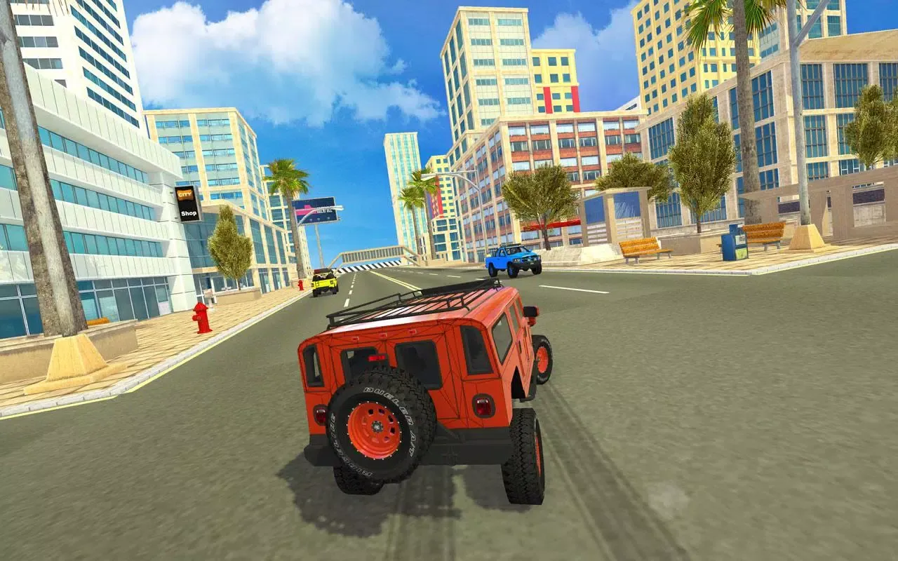Offroad SUV Stunt Jeep Driving应用截图