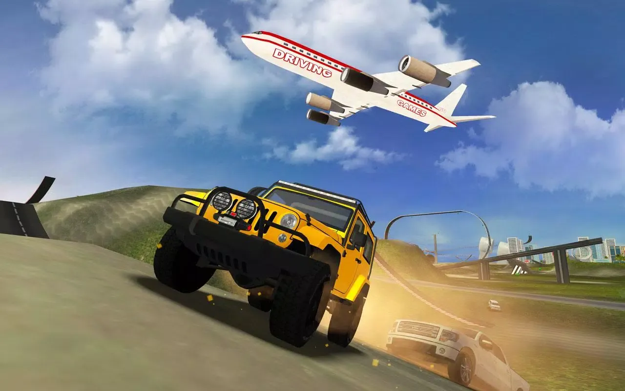 Offroad SUV Stunt Jeep Driving应用截图