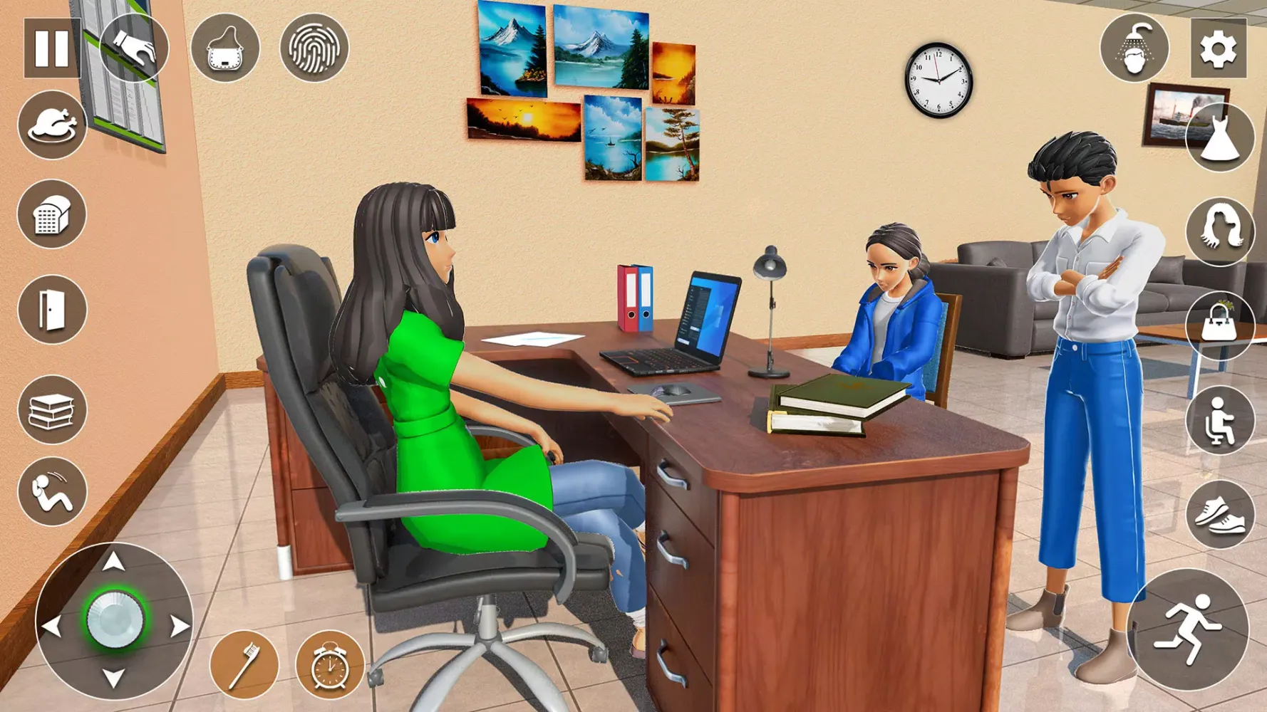 Capturas de pantalla de School Teacher Game School Day