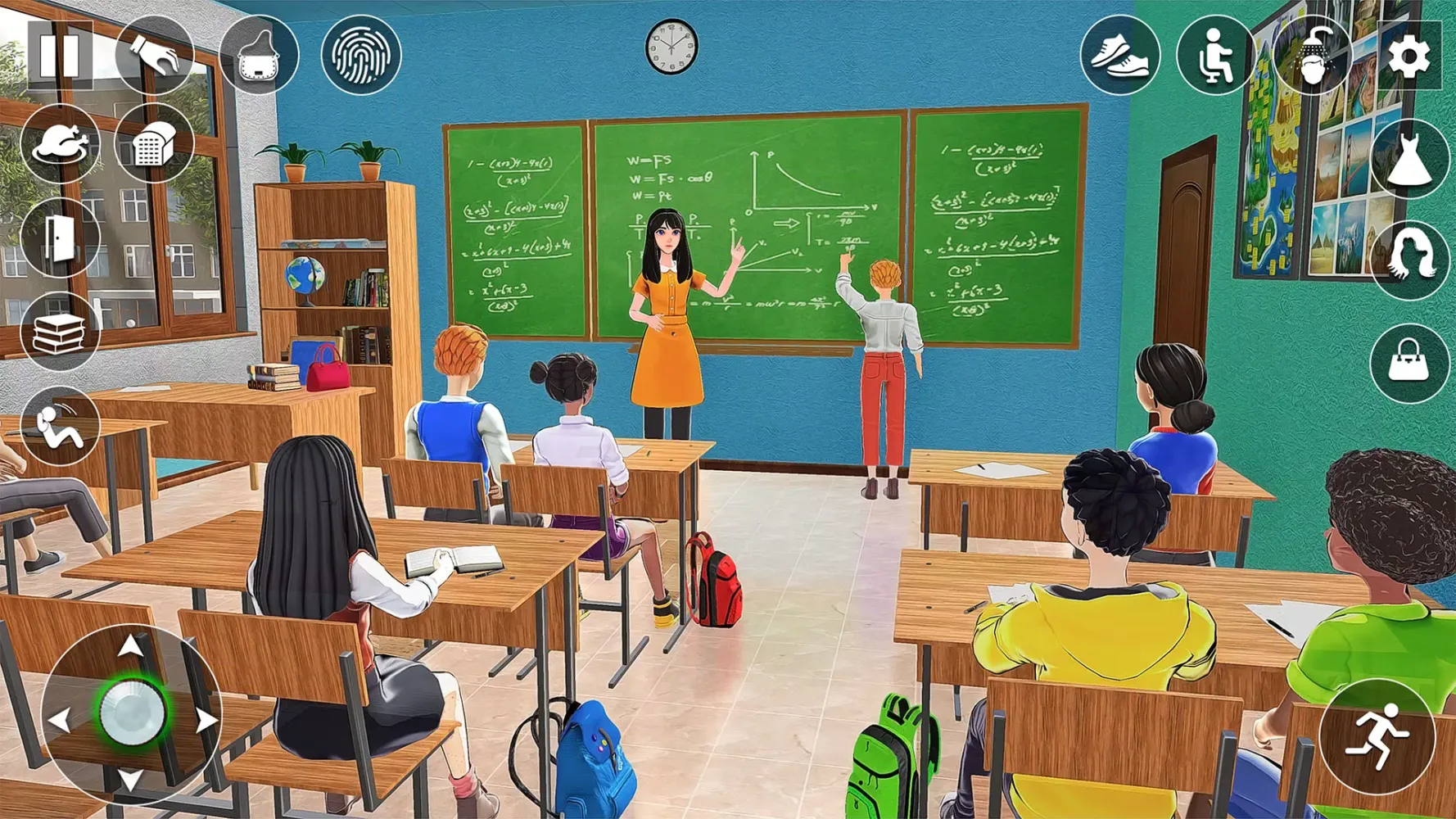 Capturas de pantalla de School Teacher Game School Day