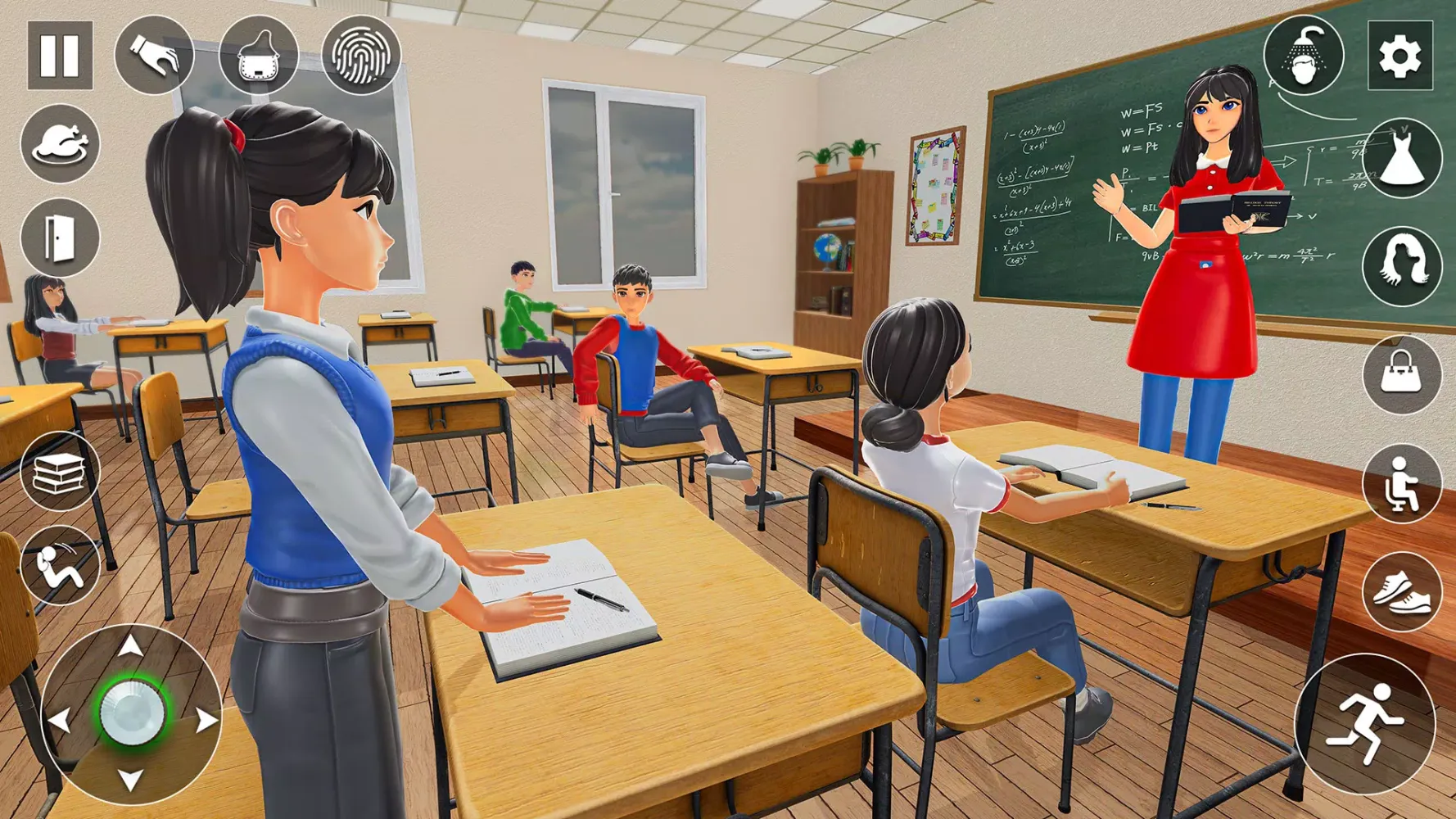 Capturas de pantalla de School Teacher Game School Day