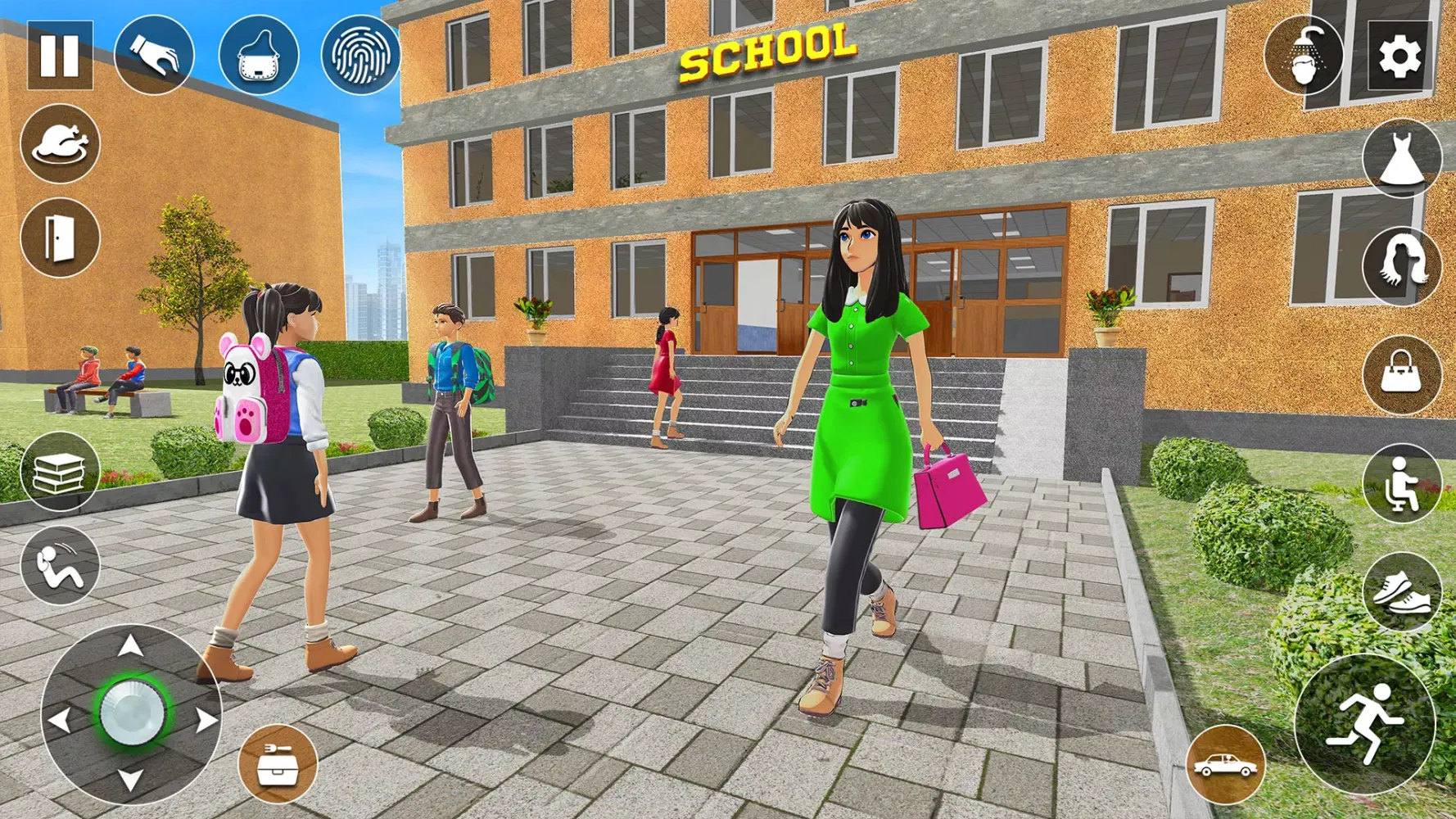 Capturas de pantalla de School Teacher Game School Day