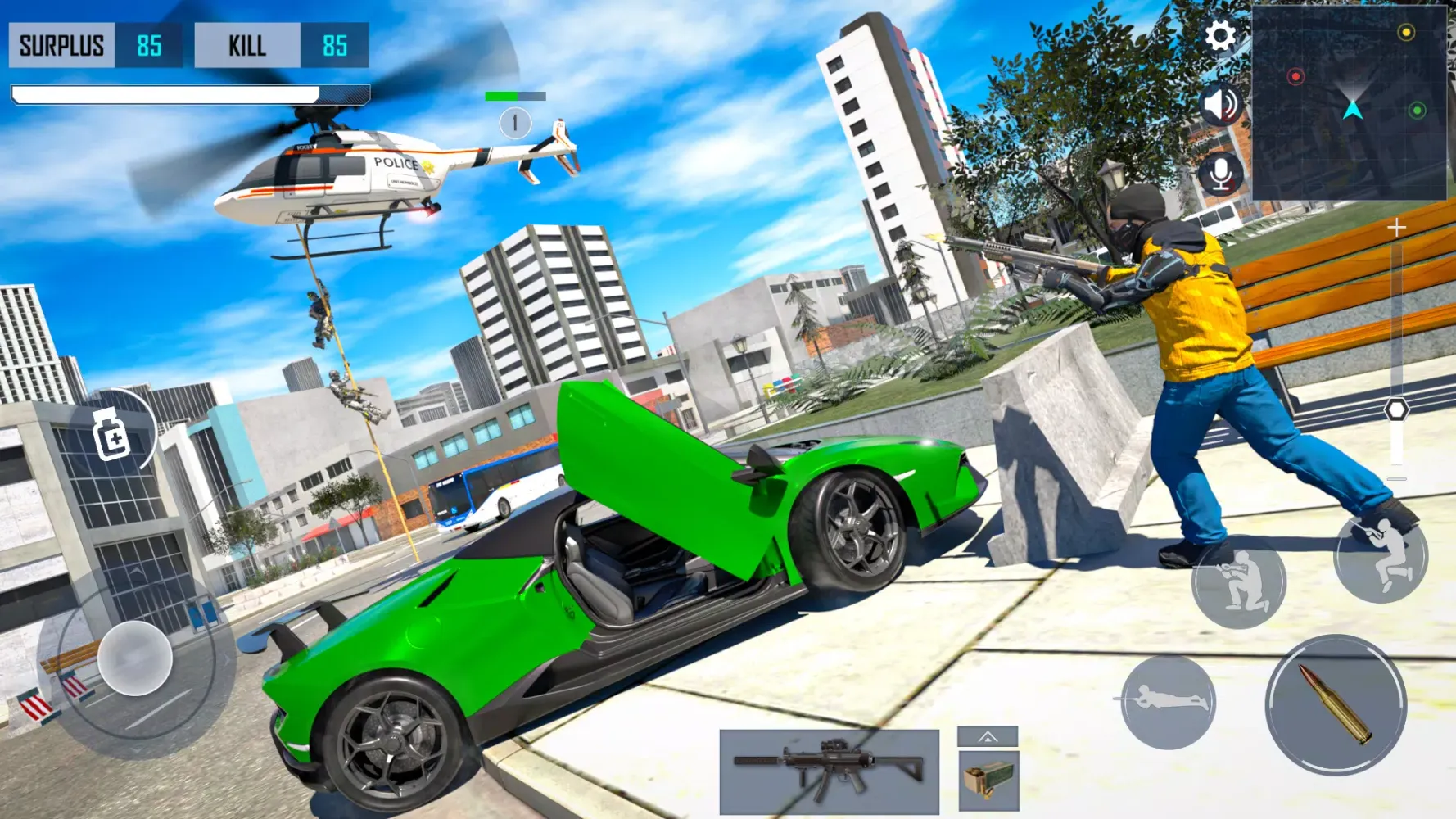 Gangster Shooting Police Game Ekran Görüntüleri