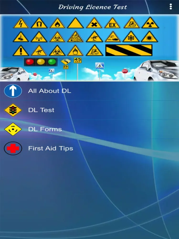Zrzuty ekranu Driving Licence Test RTO India iPad 
