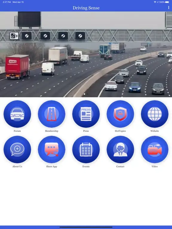 Driving Sense iPad  スクリーンショット