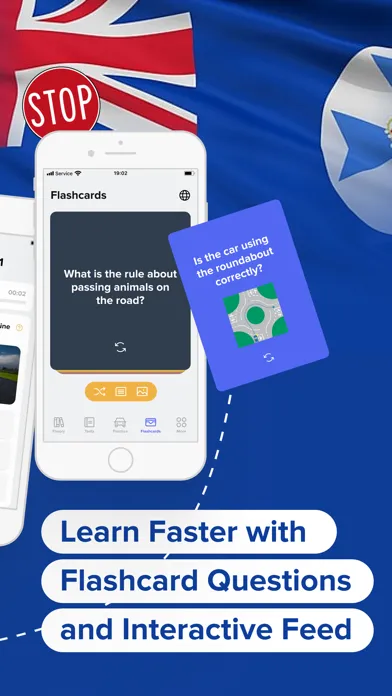 Capturas de tela do QLD Learners Practice Test