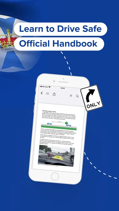 Capturas de tela do QLD Learners Practice Test
