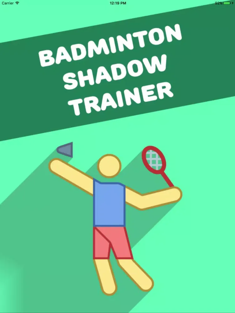 Badminton Shadow Trainer iPad  Ekran Görüntüleri