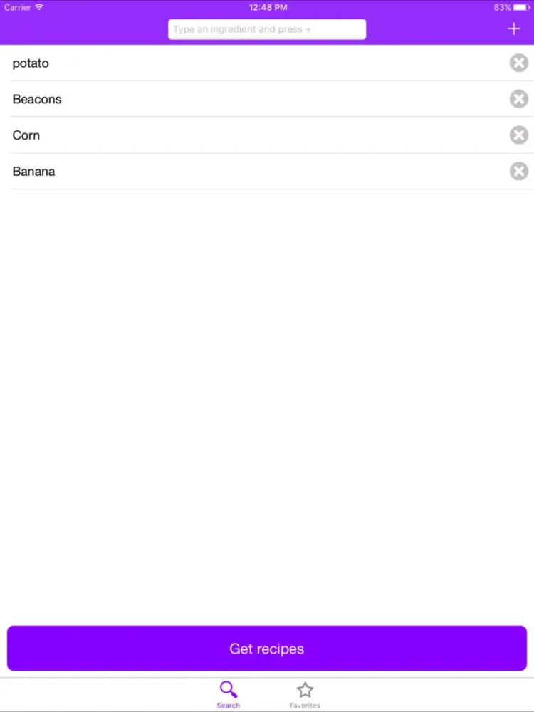 Screenshot di Delicious Real Recipes iPad 