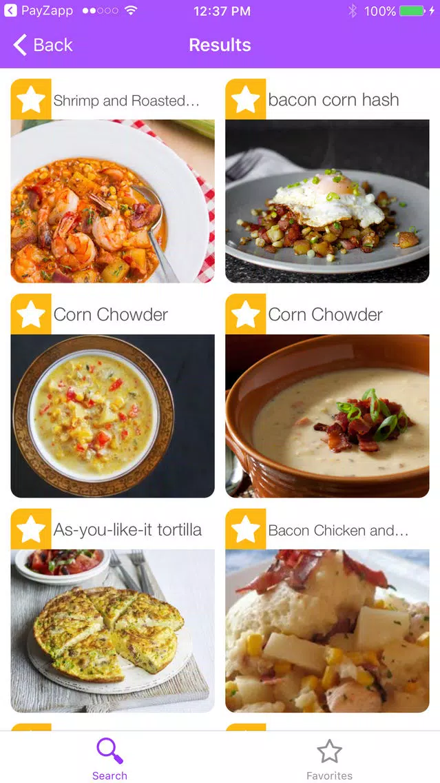 Delicious Real Recipes Screenshots