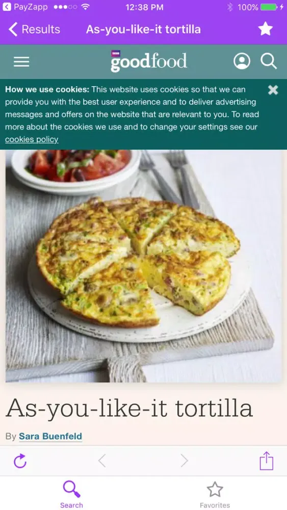 Screenshot di Delicious Real Recipes