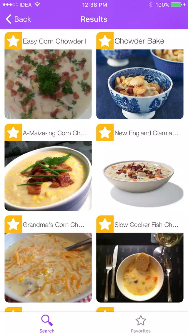 Delicious Real Recipes Screenshots