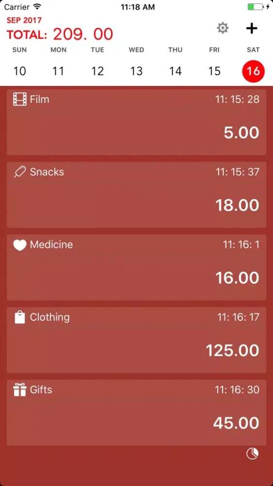 Capturas de pantalla de Smart Expense Manager