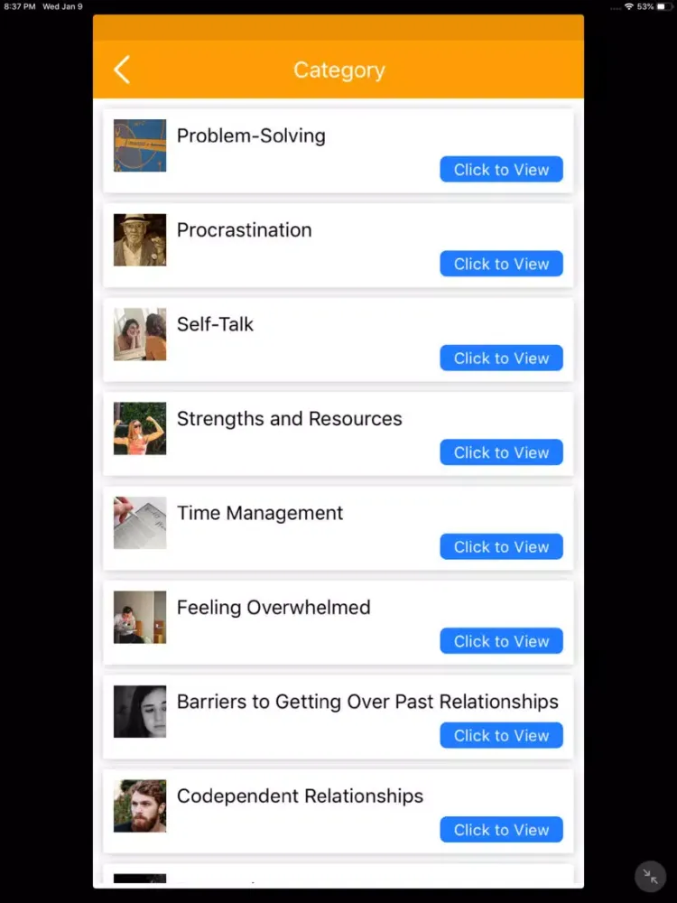 Capturas de pantalla de Active Life Coach iPad 