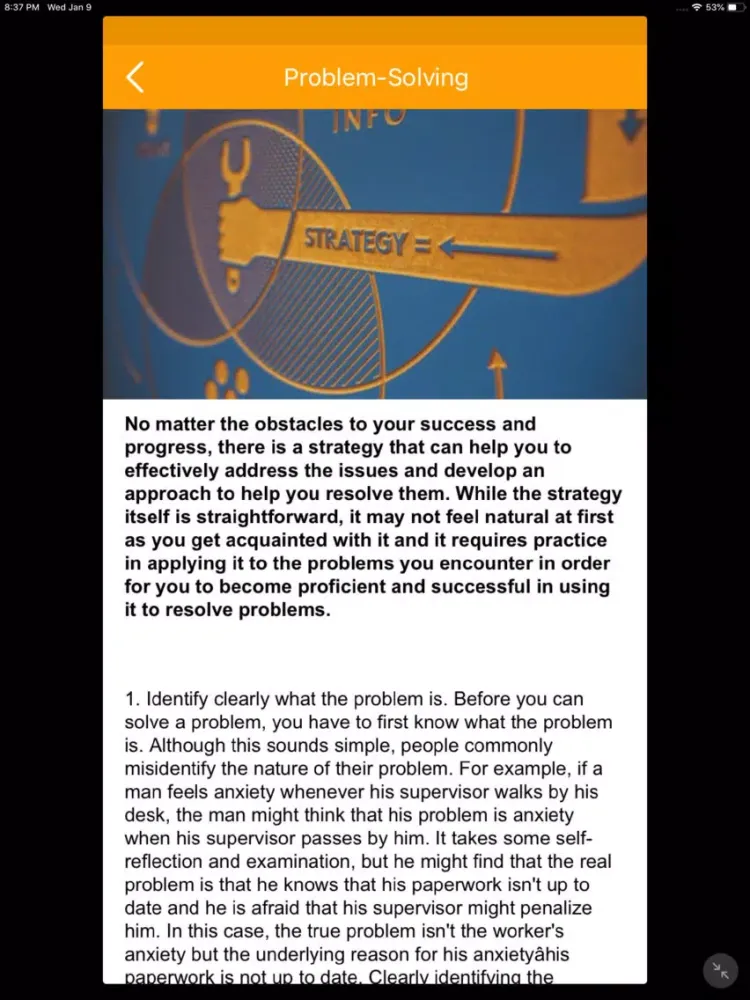 Capturas de pantalla de Active Life Coach iPad 